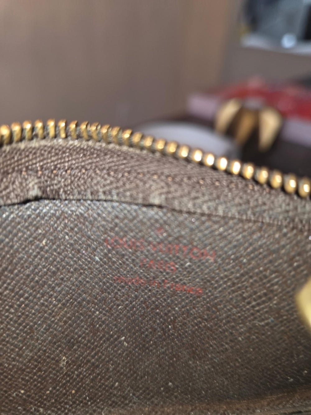 Louis Vuitton Brown Damier Ebene Key & Card Holder - Picture 7 of 7